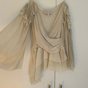 Rachel Zoe cream top